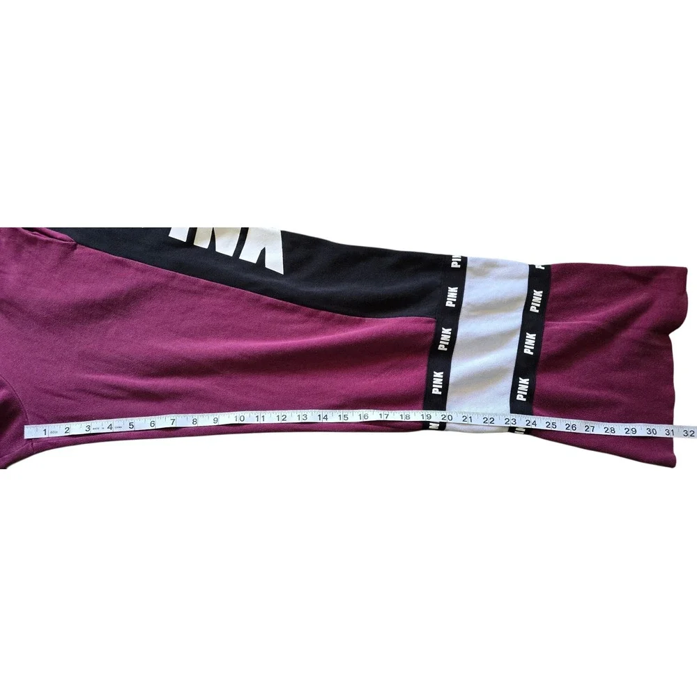 PINK Victoria's‎ Secret Color Block Sweatpants Lounge Pants Sz S
